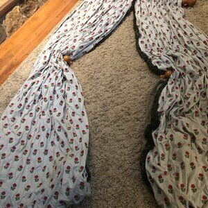 Vintage Curtains - Cutom-Made Designer Curtains - Timeless Roses